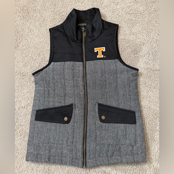 Gameday Couture TENNESSEE VOLS Herringbone Quilted Vest. Size Small. - Picture 2 of 10